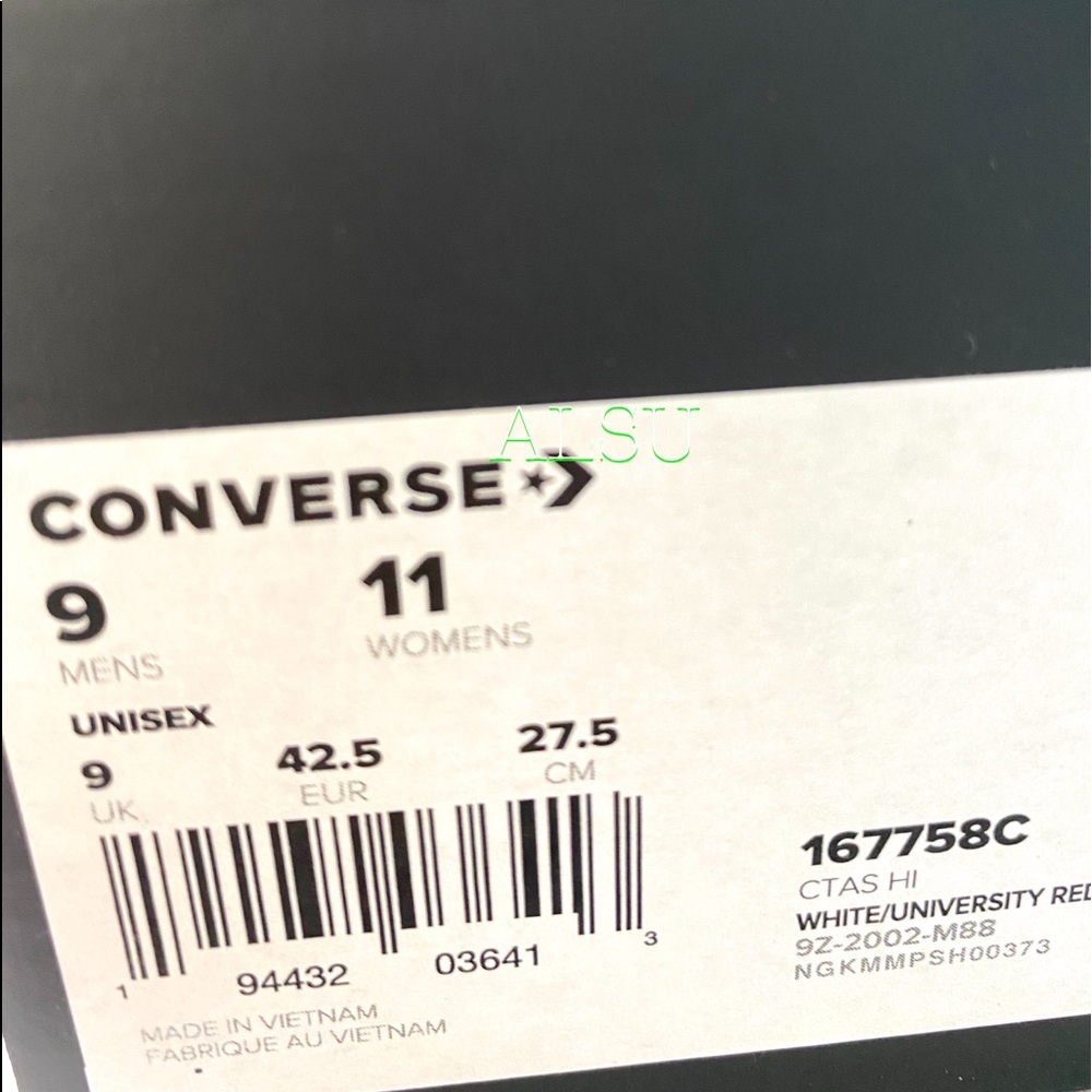 Converse Ctas High Pride White University Men’s - Picture 9 of 9